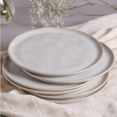 Prato Raso Bio Latte Off White 27,5cm - Ela Decora
